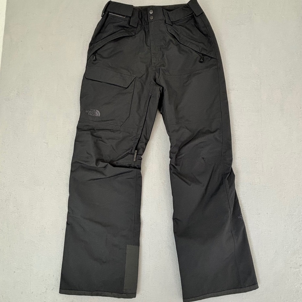 The North Face Mens DryVent Insulated Snow Pants Black Ski Snowboard Medium